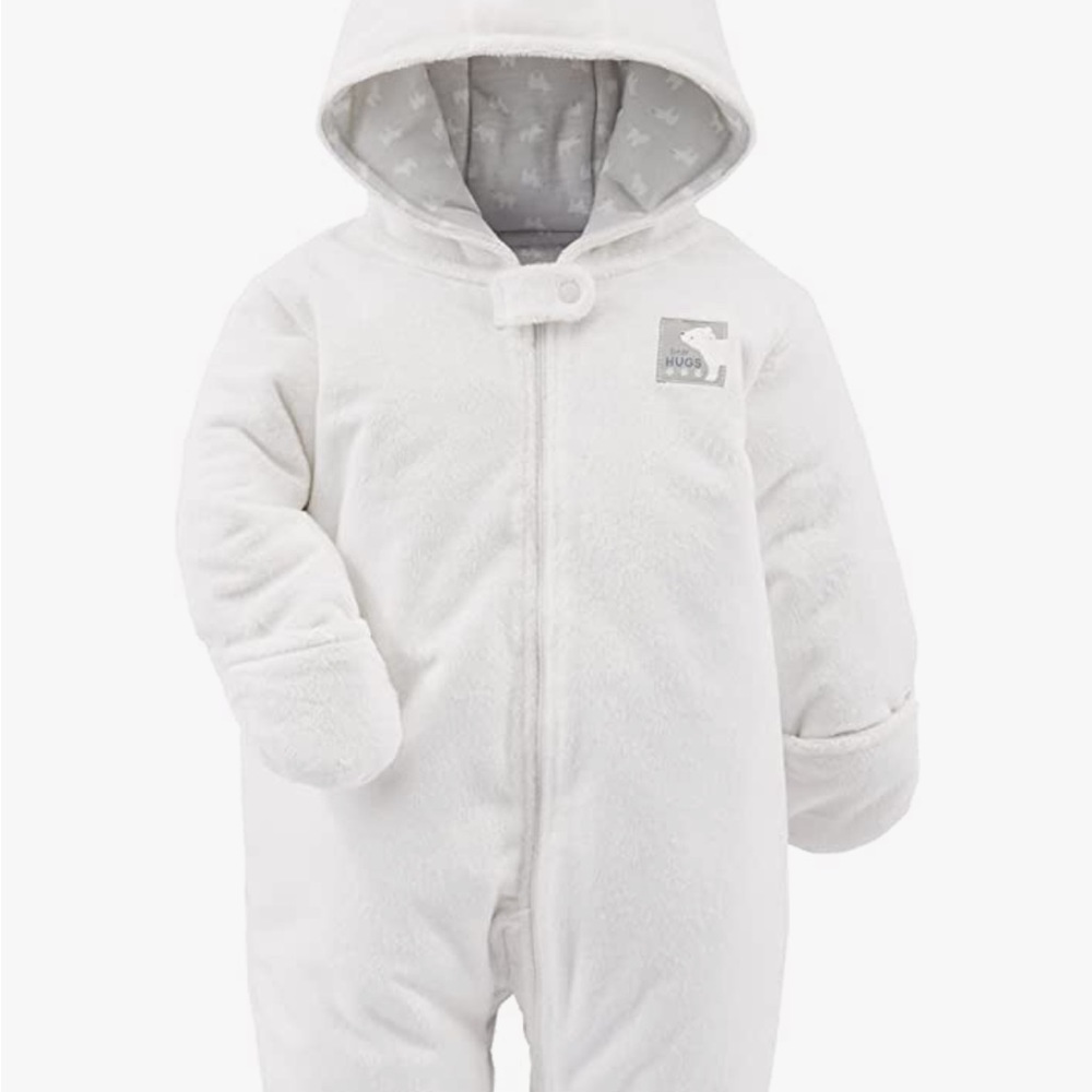 Carters ❄️ Newborn Bunting Pram Snowsuit